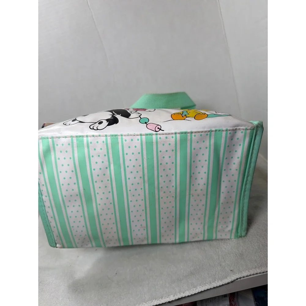 Looney Tunes Lovables Baby Diaper Milk Bag White Mint Green Baby Bugs Daffy 1996